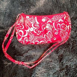 Vera Bradley Twirly Birds Pink Small Purse